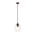 Emibig Emibig ISTAR 1 BURGUND TRANSPARENT - Lámpara colgante moderna para cualquier espacio