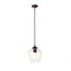 Emibig Emibig ISTAR 1 BURGUND TRANSPARENT - Modern pendant lamp for any space