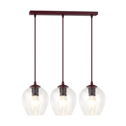 Emibig ISTAR 3 BURGUND TRANSPARENT