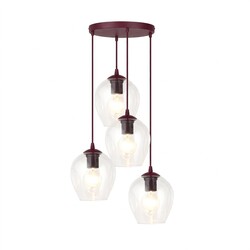 Emibig ISTAR 4PREM BURGUND TRANSPARENT