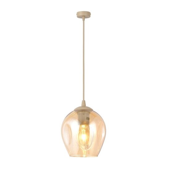 Emibig Emibig ISTAR 1 MOKKA AMBER - Modern pendant lamp for stylish lighting