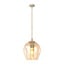 Emibig Emibig ISTAR 1 MOKKA AMBER - Lampe suspendue moderne pour un éclairage élégant