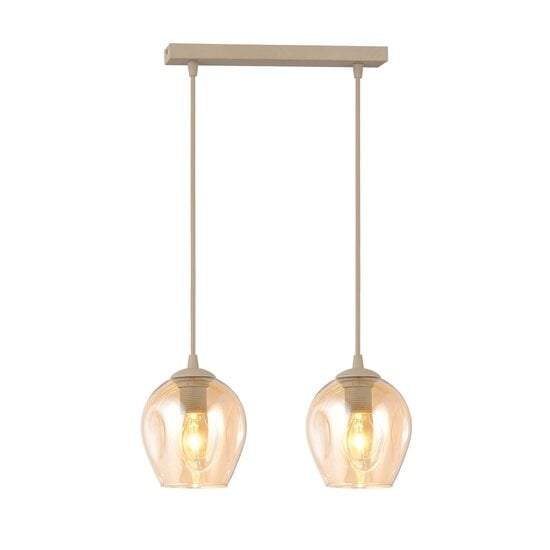 Emibig Emibig ISTAR 2 MOKKA AMBER - Lámpara colgante moderna para una iluminación elegante