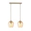 Emibig Emibig ISTAR 2 MOKKA AMBER - Lámpara colgante moderna para una iluminación elegante