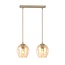 Emibig Emibig ISTAR 2 MOKKA AMBER - Moderne hanglamp voor sfeervolle verlichting