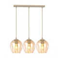 Emibig Emibig ISTAR 3 MOKKA AMBER - Moderne hanglamp voor sfeervolle verlichting
