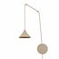 Emibig Emibig ABRAMO 1 MOKKA - Scandinavian pendant lamp for any space