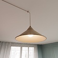 Emibig Emibig ABRAMO 2 MOKKA - Lampe suspendue scandinave pour une ambiance chaleureuse