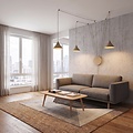 Emibig Emibig ABRAMO 3 MOKKA - Lampe suspendue scandinave pour tous les espaces