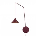 Emibig Emibig ABRAMO 1 BURGUNDY - Lámpara colgante escandinava para una atmósfera cálida