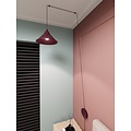 Emibig Emibig ABRAMO 1 BURGUNDY - Lampe suspendue scandinave pour une atmosphère chaleureuse