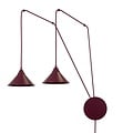 Emibig Emibig ABRAMO 2 BURGUNDY - Stylish Scandinavian Pendant Lamp