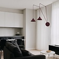 Emibig Emibig ABRAMO 2 BURGUNDY - Stilvolle skandinavische Pendelleuchte