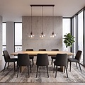 Emibig Emibig COSMO 3 BURGUNDY TRANSPARENT - Modern pendant lamp for stylish lighting