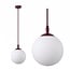 Emibig Emibig COSMO 1 BURGUNDY OPAL - Lampe suspendue moderne pour un éclairage élégant