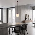 Emibig Emibig COSMO 1 BURGUNDY OPAL - Lampe suspendue moderne pour un éclairage élégant