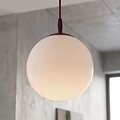 Emibig Emibig COSMO 1 BURGUNDY OPAL - Moderne hanglamp voor sfeervolle verlichting