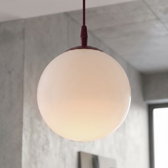 Emibig Emibig COSMO 1 BURGUNDY OPAL - Moderne hanglamp voor sfeervolle verlichting