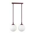 Emibig Emibig COSMO 2 BURGUNDY OPAL - Moderne Pendelleuchte für stilvolle Beleuchtung