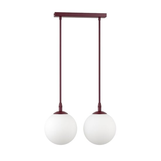 Emibig Emibig COSMO 2 BURGUNDY OPAL - Moderne hanglamp voor sfeervolle verlichting