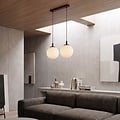 Emibig Emibig COSMO 2 BURGUNDY OPAL - Modern pendant lamp for stylish lighting
