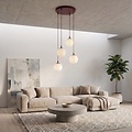 Emibig Emibig COSMO 4PREM BURGUNDY OPAL - Modern pendant lamp for stylish lighting