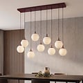Emibig Emibig COSMO 9 BURGUNDY OPAL - Modern pendant lamp for stylish lighting
