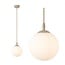 Emibig Emibig COSMO 1 MOKKA OPAL - Moderne hanglamp voor sfeervolle verlichting