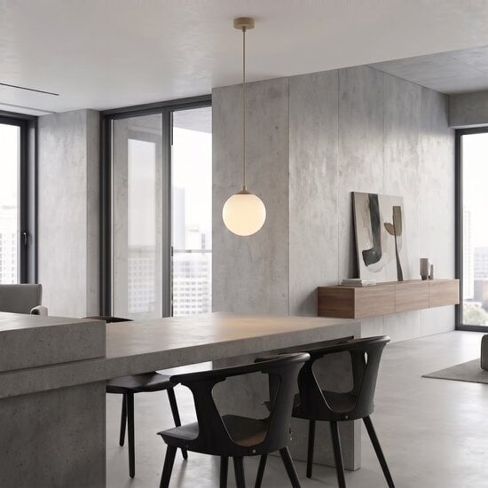 Emibig Emibig COSMO 1 MOKKA OPAL - Moderne hanglamp voor sfeervolle verlichting