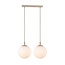 Emibig Emibig COSMO 2 MOKKA OPAL - Lampe suspendue moderne pour un éclairage élégant