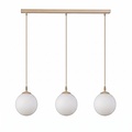 Emibig Emibig COSMO 3 MOKKA OPAL - Moderne hanglamp voor sfeervolle verlichting