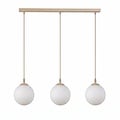 Emibig Emibig COSMO 3 MOKKA OPAL - Moderne Pendelleuchte für stilvolle Beleuchtung