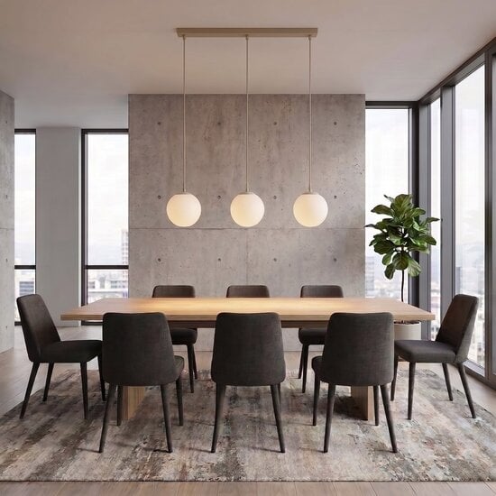Emibig Emibig COSMO 3 MOKKA OPAL - Modern pendant lamp for stylish lighting