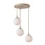 Emibig Emibig COSMO 3PREM MOKKA OPAL - Modern pendant lamp for stylish lighting