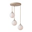 Emibig Emibig COSMO 3PREM MOKKA OPAL - Moderne hanglamp voor sfeervolle verlichting