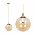 Emibig Emibig COSMO 1 MOKKA AMBER - Lampe suspendue moderne pour un éclairage élégant