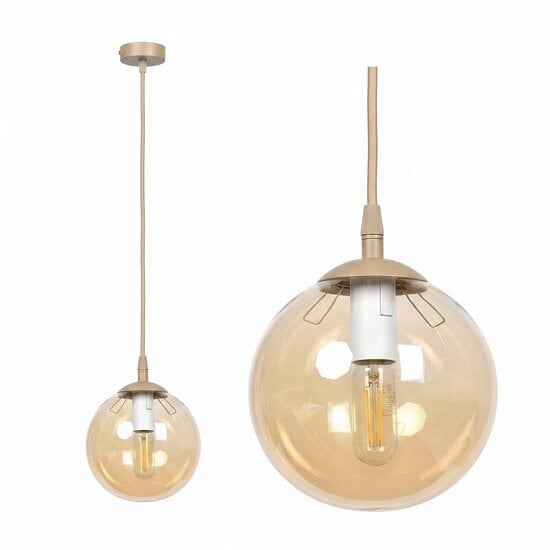 Emibig Emibig COSMO 1 MOKKA AMBER - Lámpara colgante moderna para una iluminación elegante