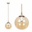 Emibig Emibig COSMO 1 MOKKA AMBER - Lámpara colgante moderna para una iluminación elegante