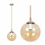 Emibig Emibig COSMO 1 MOKKA AMBER - Moderne Pendelleuchte für stilvolle Beleuchtung