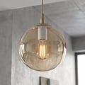 Emibig Emibig COSMO 1 MOKKA AMBER - Moderne Pendelleuchte für stilvolle Beleuchtung