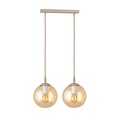 Emibig Emibig COSMO 2 MOKKA AMBER - Modern pendant lamp for stylish lighting