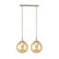 Emibig Emibig COSMO 2 MOKKA AMBER - Lámpara colgante moderna para una iluminación elegante