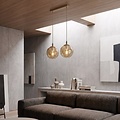 Emibig Emibig COSMO 2 MOKKA AMBER - Lampe suspendue moderne pour un éclairage élégant