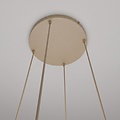 Emibig Emibig COSMO 4PREM MOKKA AMBER - Moderne hanglamp voor sfeervolle verlichting