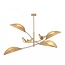 Emibig LOTUS 6 MOKKA/RATTAN - Lampe de plafond moderne pour un éclairage élégant