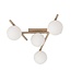 Emibig Emibig SMART 4 MOKKA OPAL - Modern ceiling lamp for stylish lighting