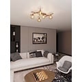 Emibig SMART 5 MOKKA AMBER - Modern ceiling lamp for cozy lighting