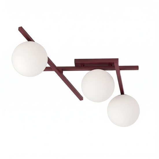 Emibig Emibig SMART 3 BURGUNDY OPAL - Moderne Deckenlampe für stilvolle Beleuchtung