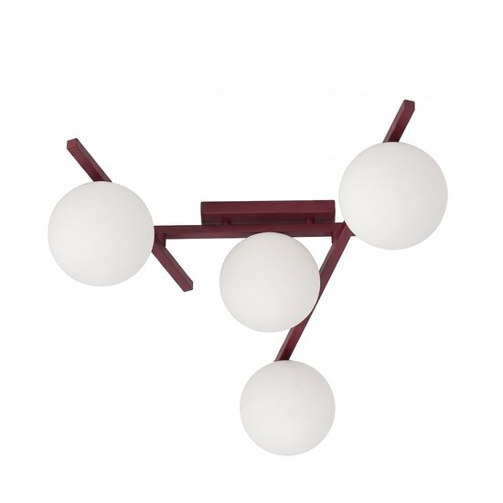 Emibig Emibig SMART 4 BURGUNDY OPAL - Moderne Deckenlampe für stilvolle Beleuchtung