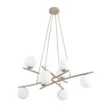 Emibig Emibig ESSA 8 MOKKA OPAL - Moderne Pendelleuchte für stilvolle Beleuchtung